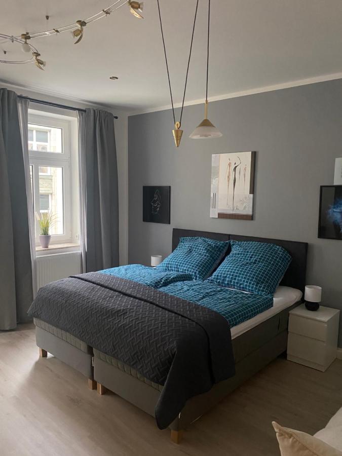 Ferienwohnung mit Terrasse Aue  Exterior foto