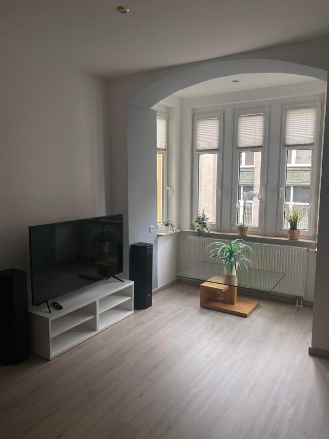 Ferienwohnung mit Terrasse Aue  Exterior foto