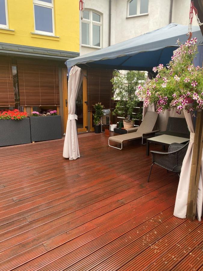 Ferienwohnung mit Terrasse Aue  Exterior foto