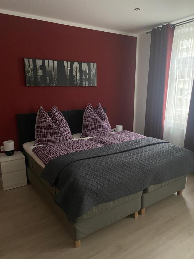 Ferienwohnung mit Terrasse Aue  Exterior foto